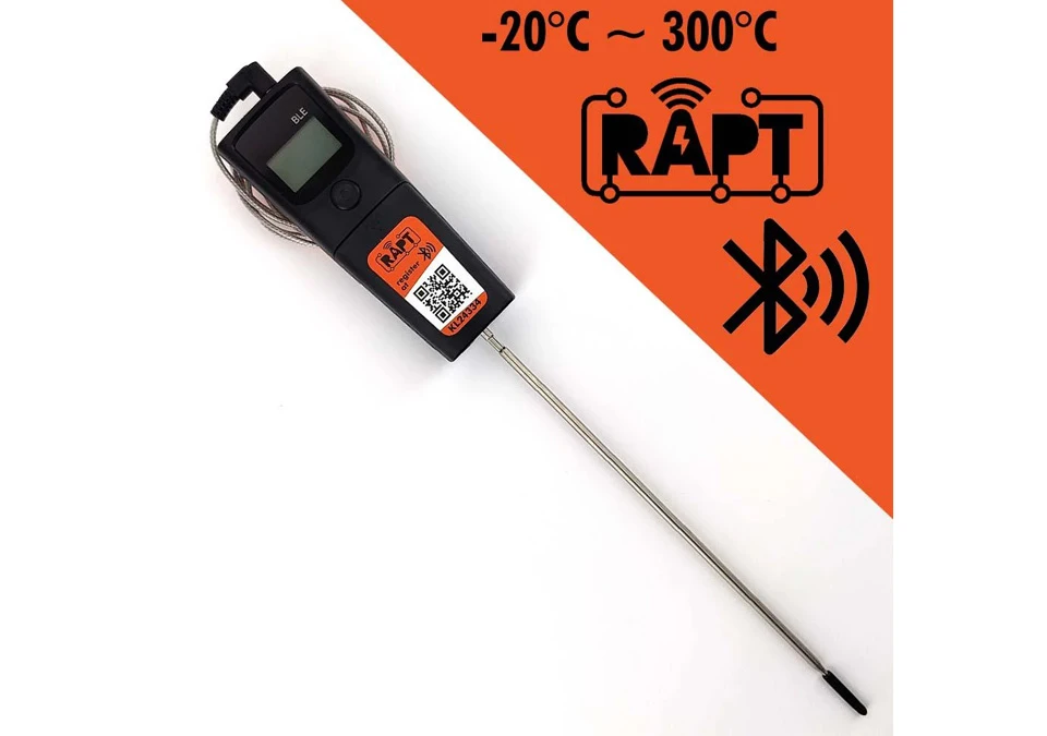 RAPT Bluetooth Thermometer - 20 to 300C - 20cm HTC Probe