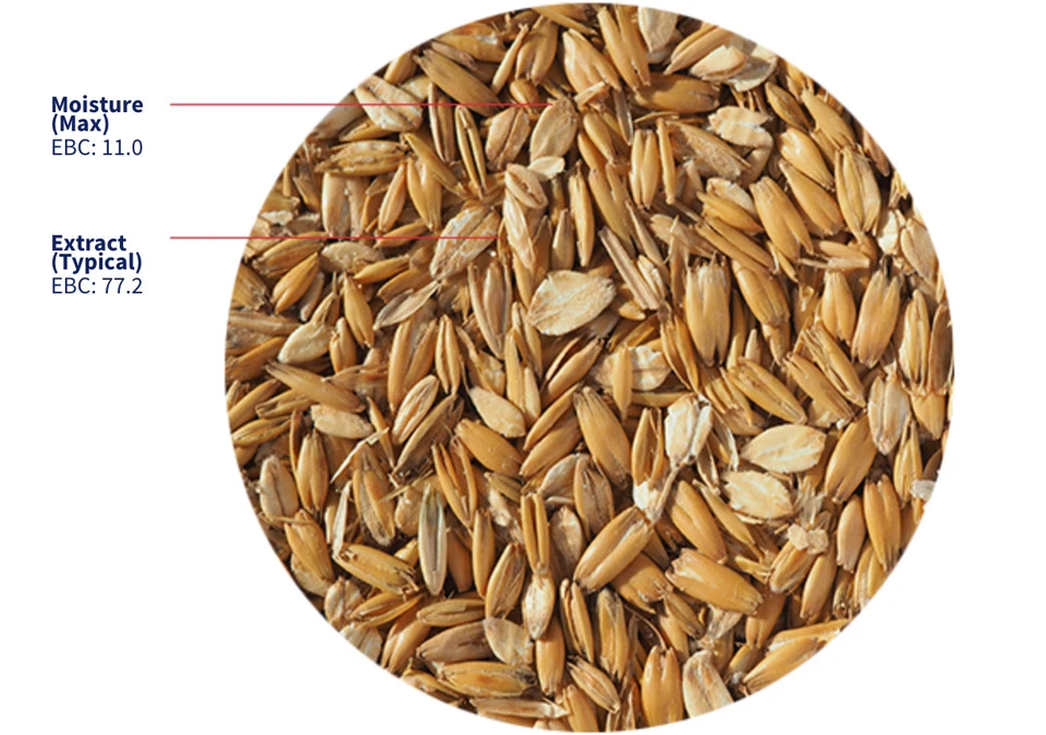 Crisp Flaked Torrefied Oats 250g