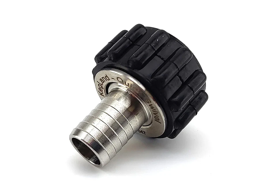 Quick Swivel Connector 1/2" NPT to 1/2" (13mm) Hose Barb