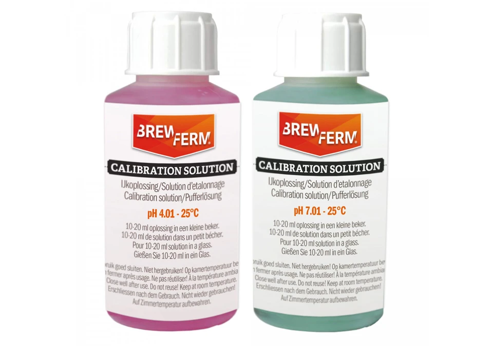 Brewferm pH Calibration Solution Set 2x100ml