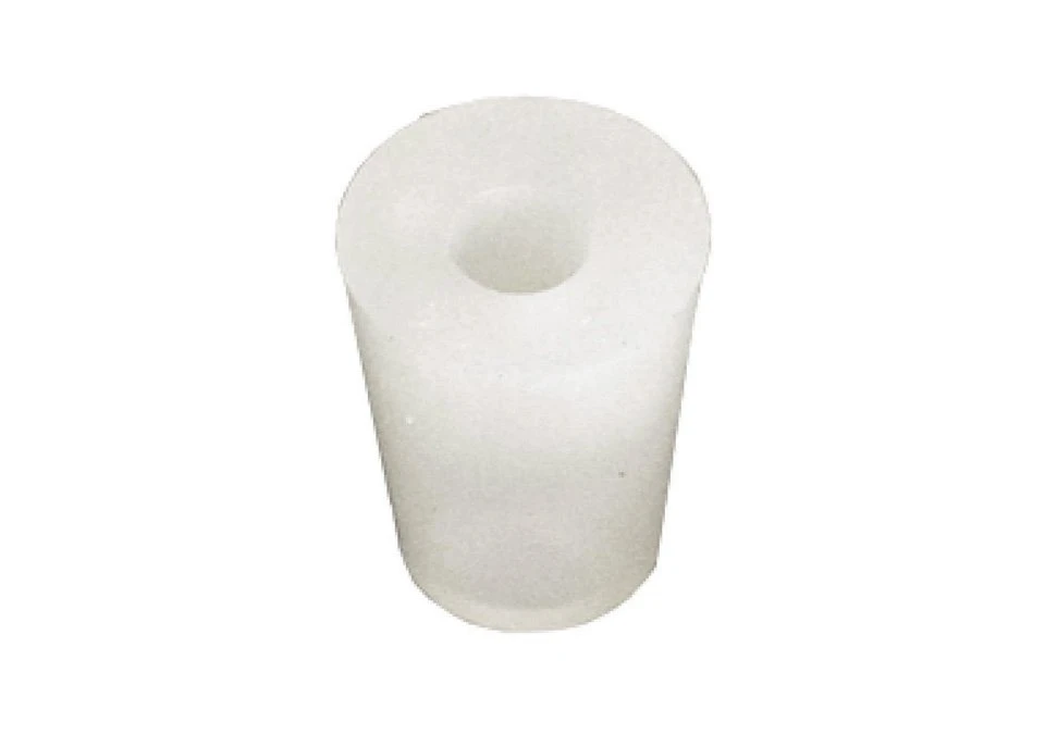 Silicone Plug 17/13 mm with hole