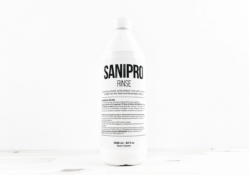 Sanipro Rinse 1000ml Sanitizer