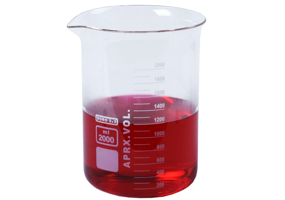 Glass Beaker Borosilicate Low 2000ml