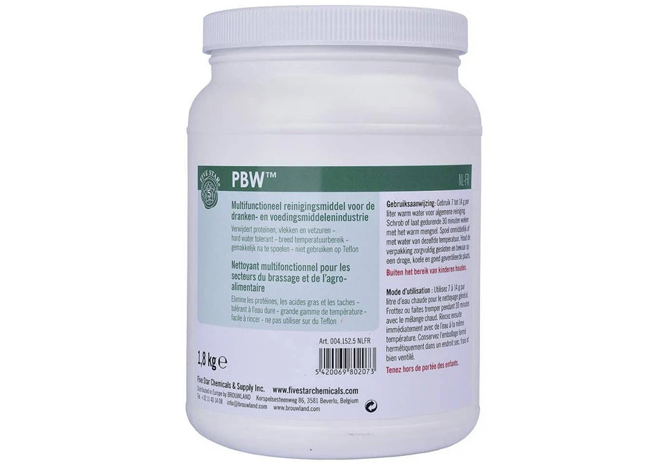 PBW Cleaning Agent 1,8kg
