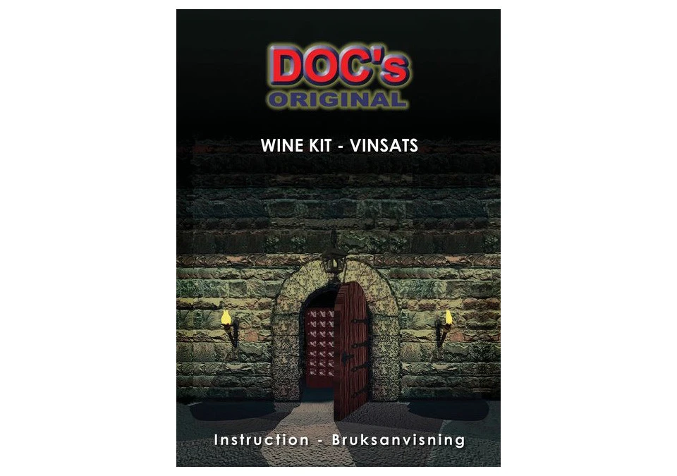 DOC's Primitivo 23L 14% Wine Kit