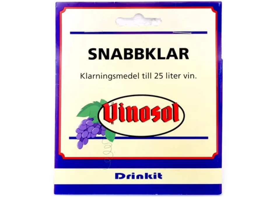 Vinosol Snabbklar - Quick Clear Clarifying agent for wine