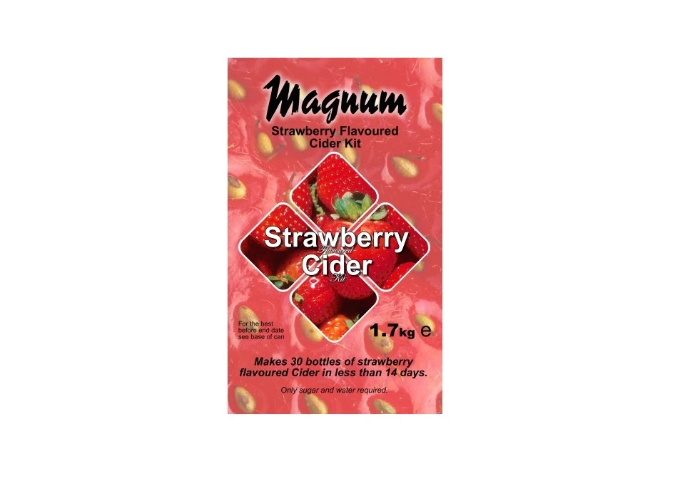 Magnum Strawberry Cider Kit 23L