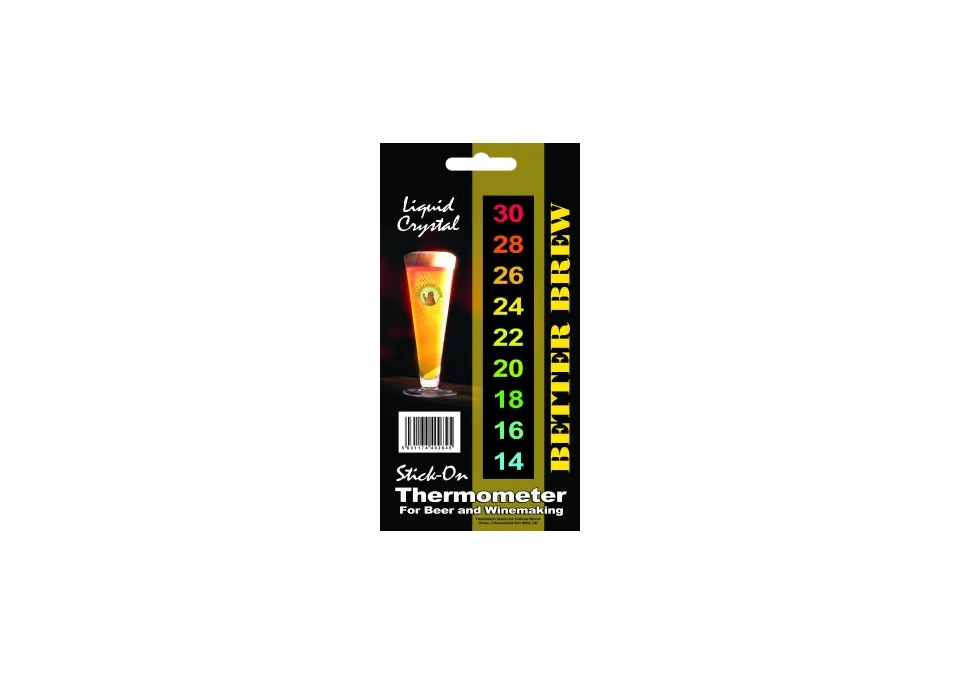 Better Brew LCD Strip Thermometer 14-30C
