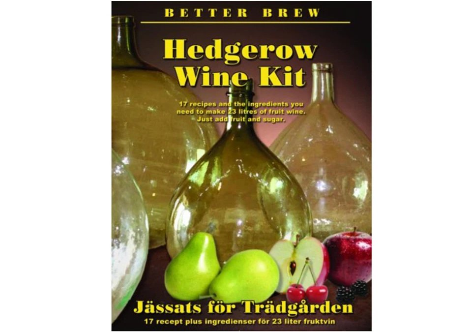 Hedgerow Wine Kit - for 25L fruit wine making