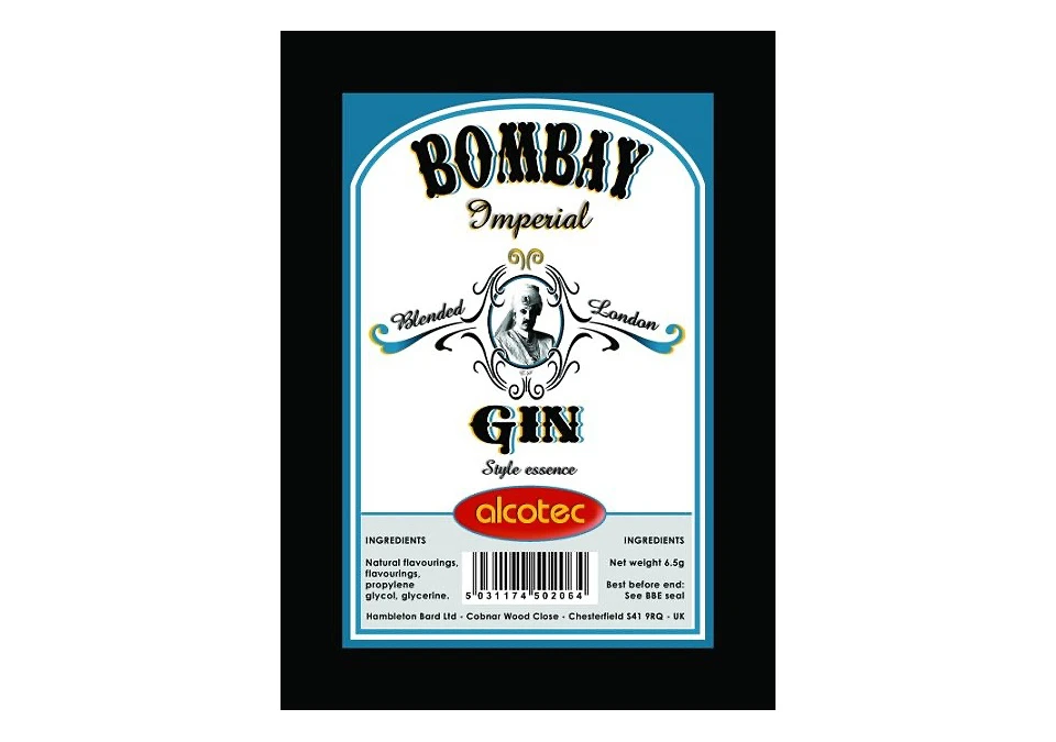 Alcotec Bombay Gin Essence 20g