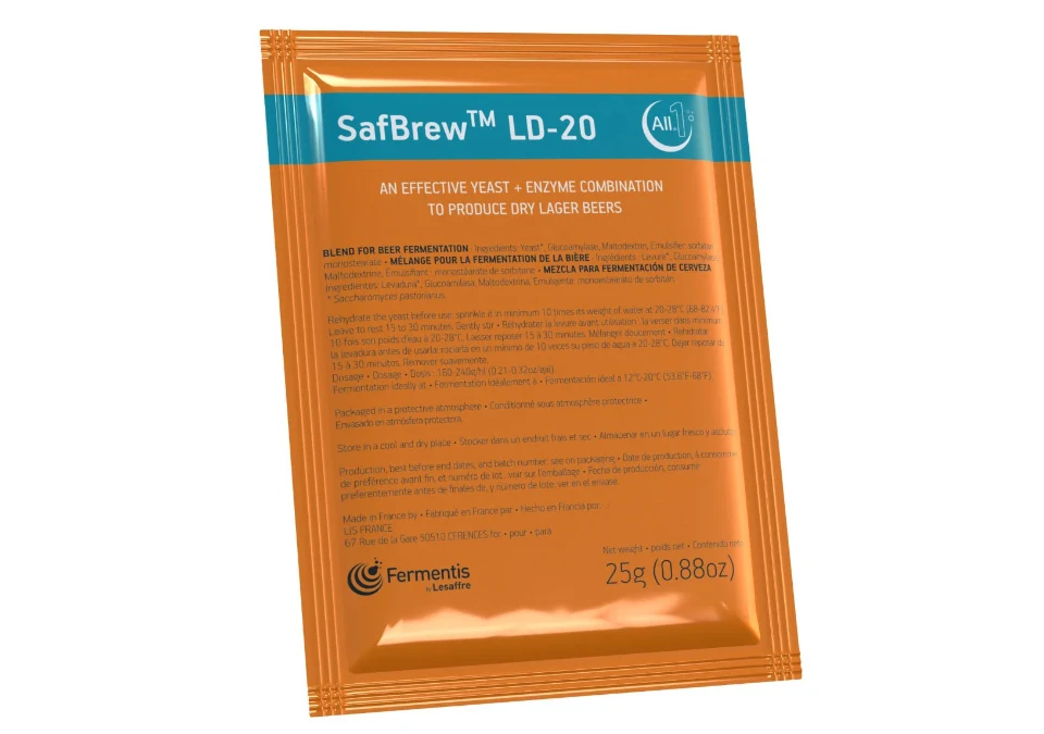 Fermentis SafBrew LD-20 25g Yeast