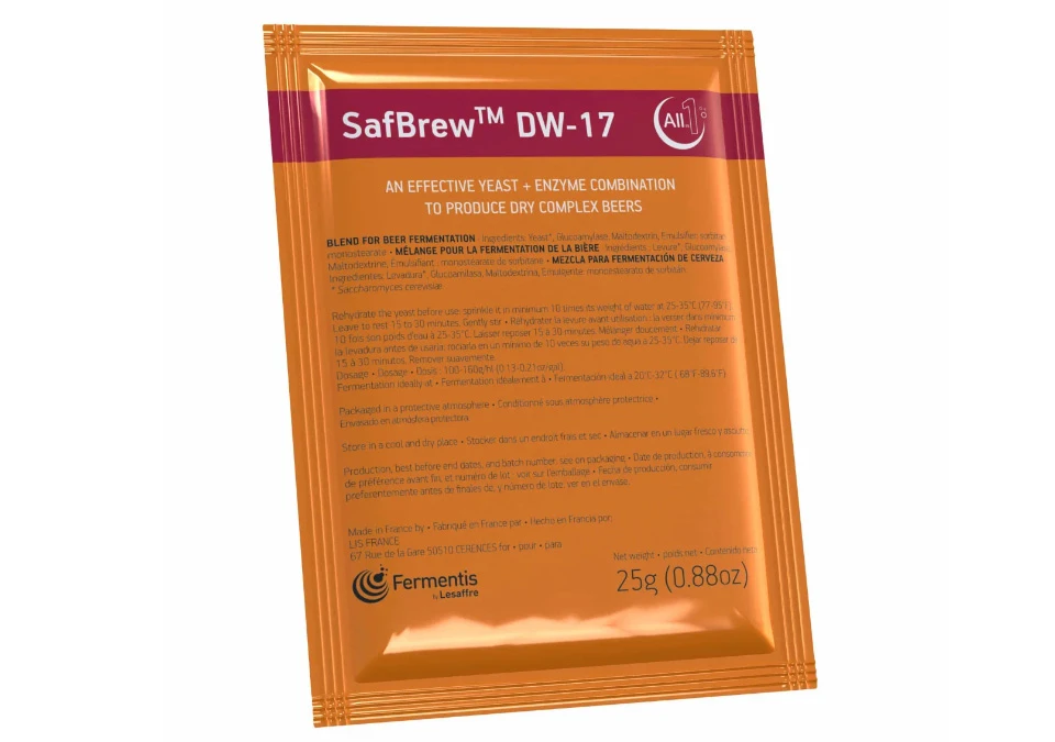 Fermentis SafBrew DW-17 25g Yeast